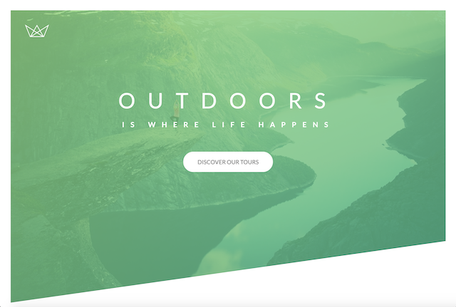 green tours homepage